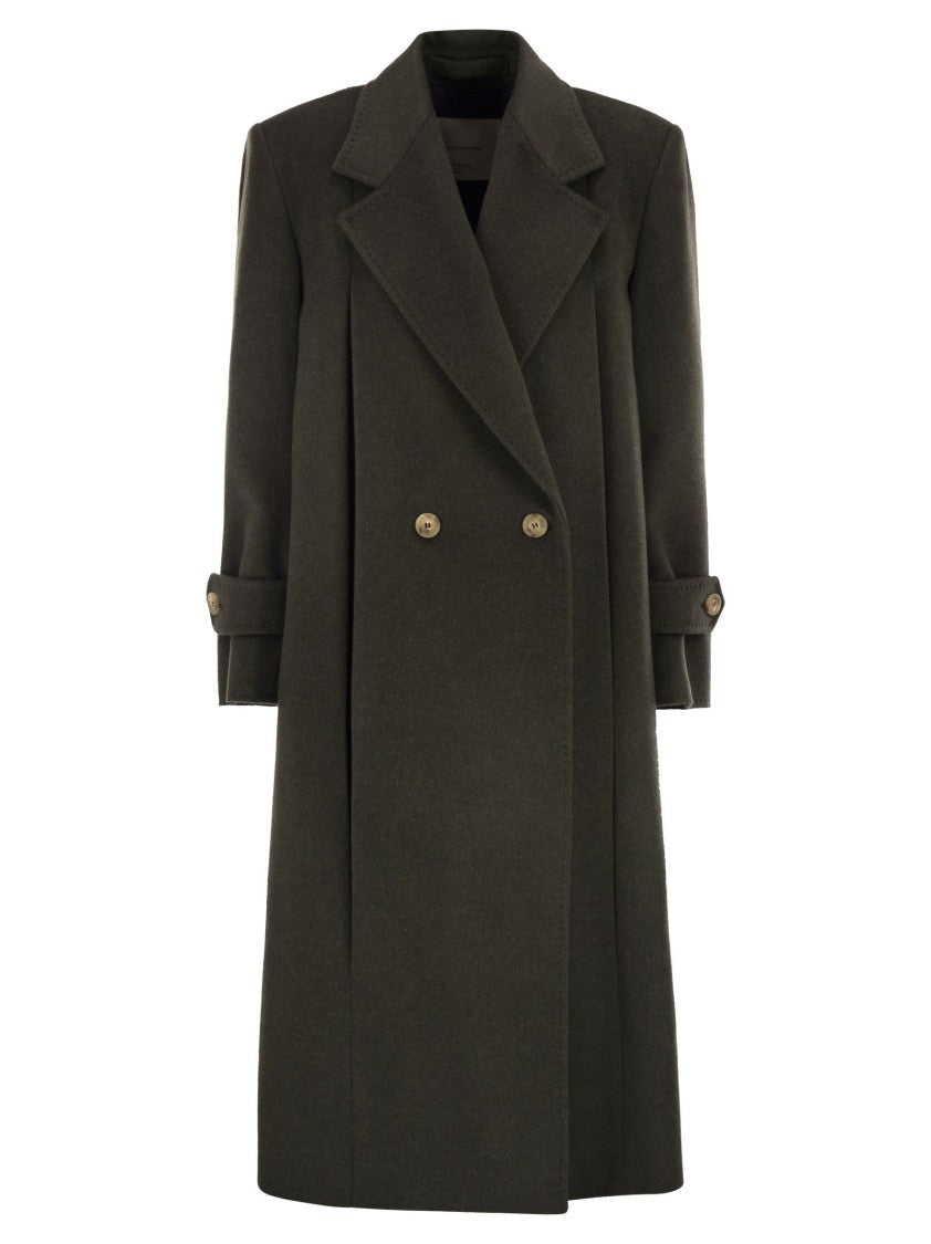 Max Mara Smalto - Wool Drape Coat