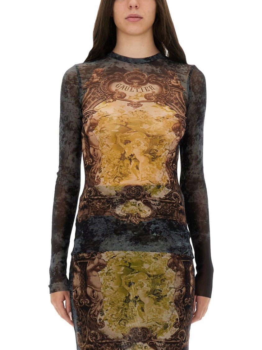 Jean Paul Gaultier "Médaillon" Top