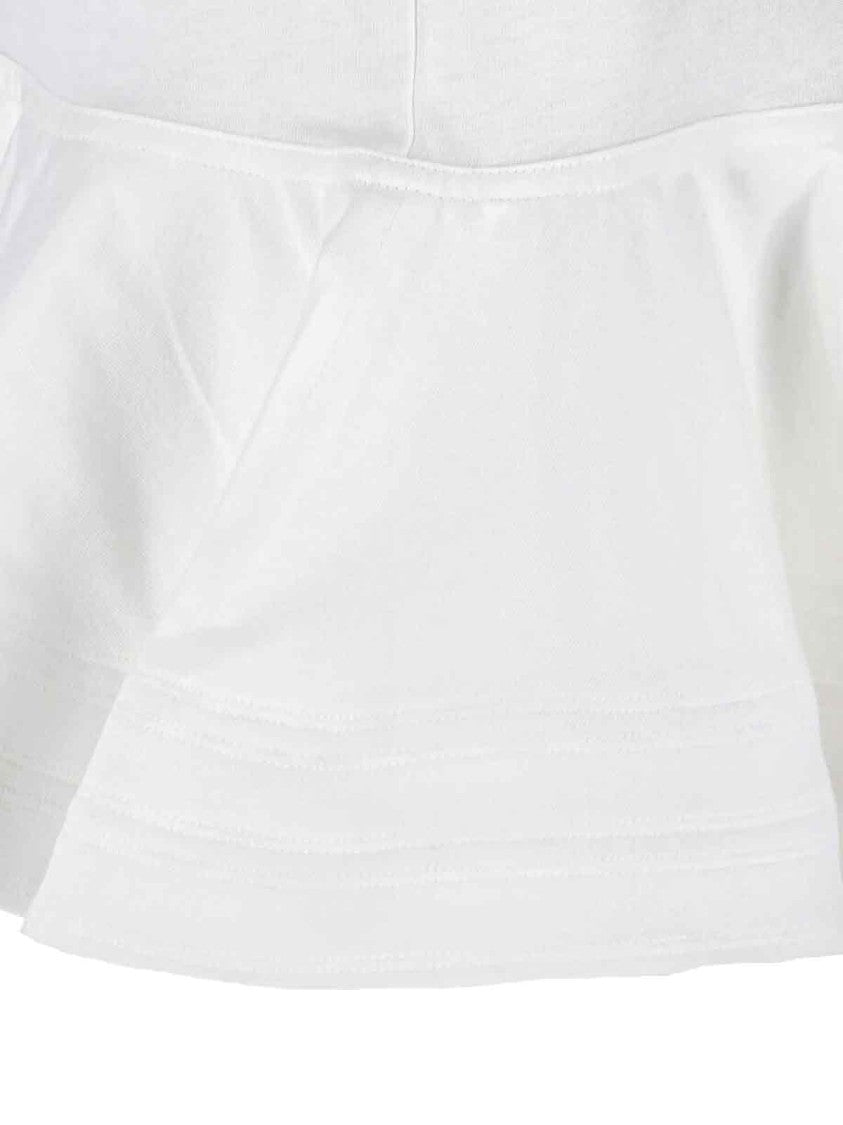 Alaïa Peplum T-Shirt With Draped Hem Detail