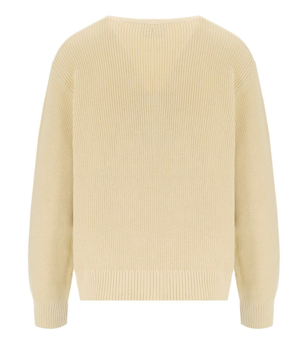 Max Mara Libero Cream Cardigan