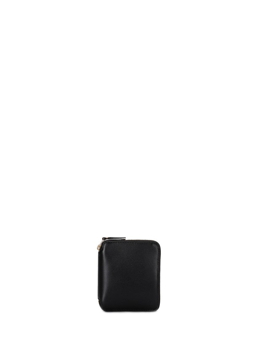 Comme Des Garçons Black Wallet With Closure On Three Sides