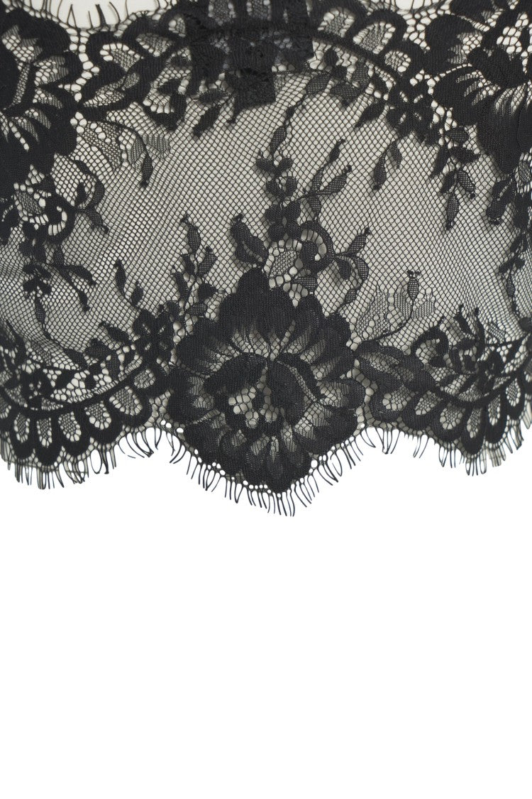 Herskind Floral Lace Top With Bustier Silhouette