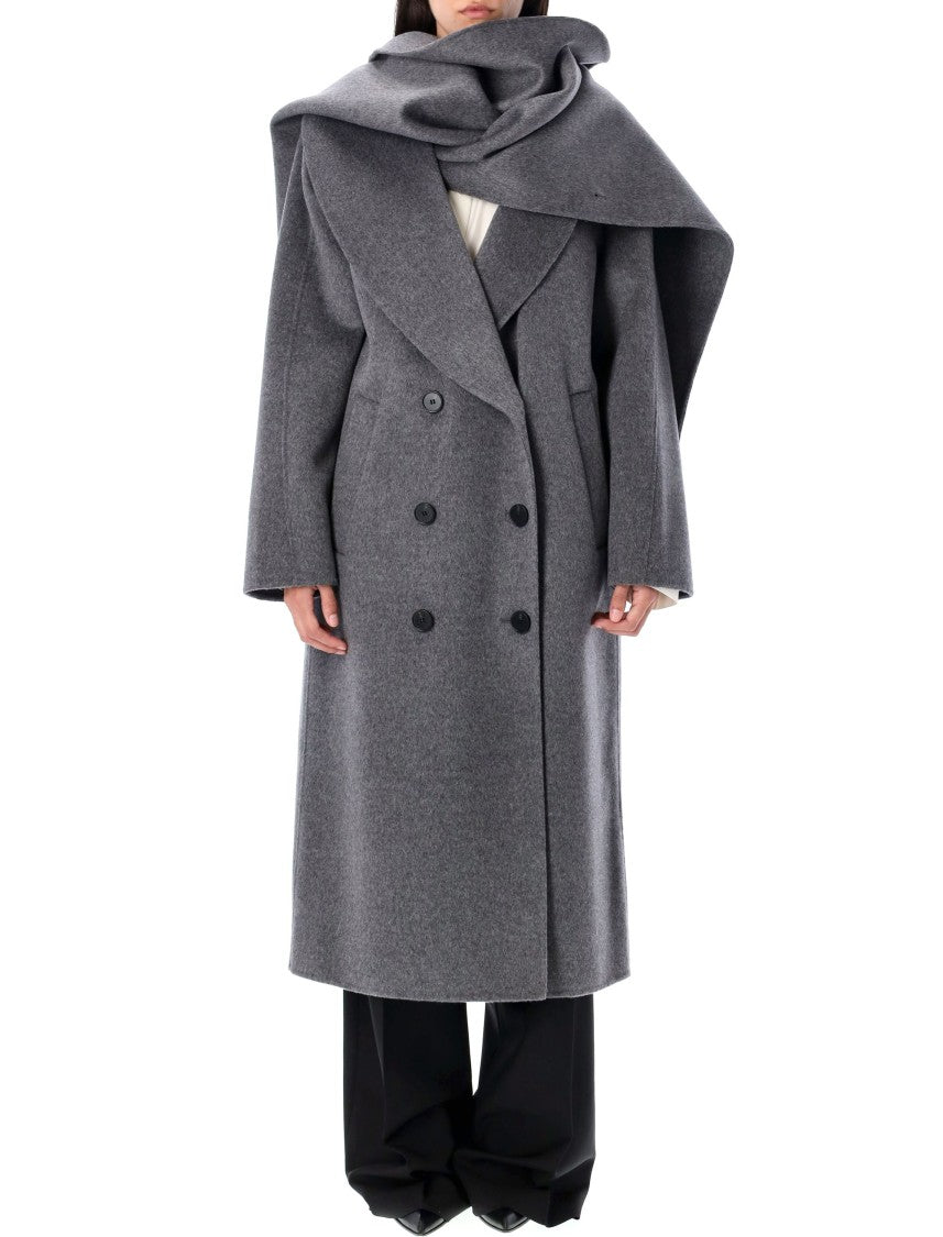 Róhe Double Face Wool Scarf Coaty