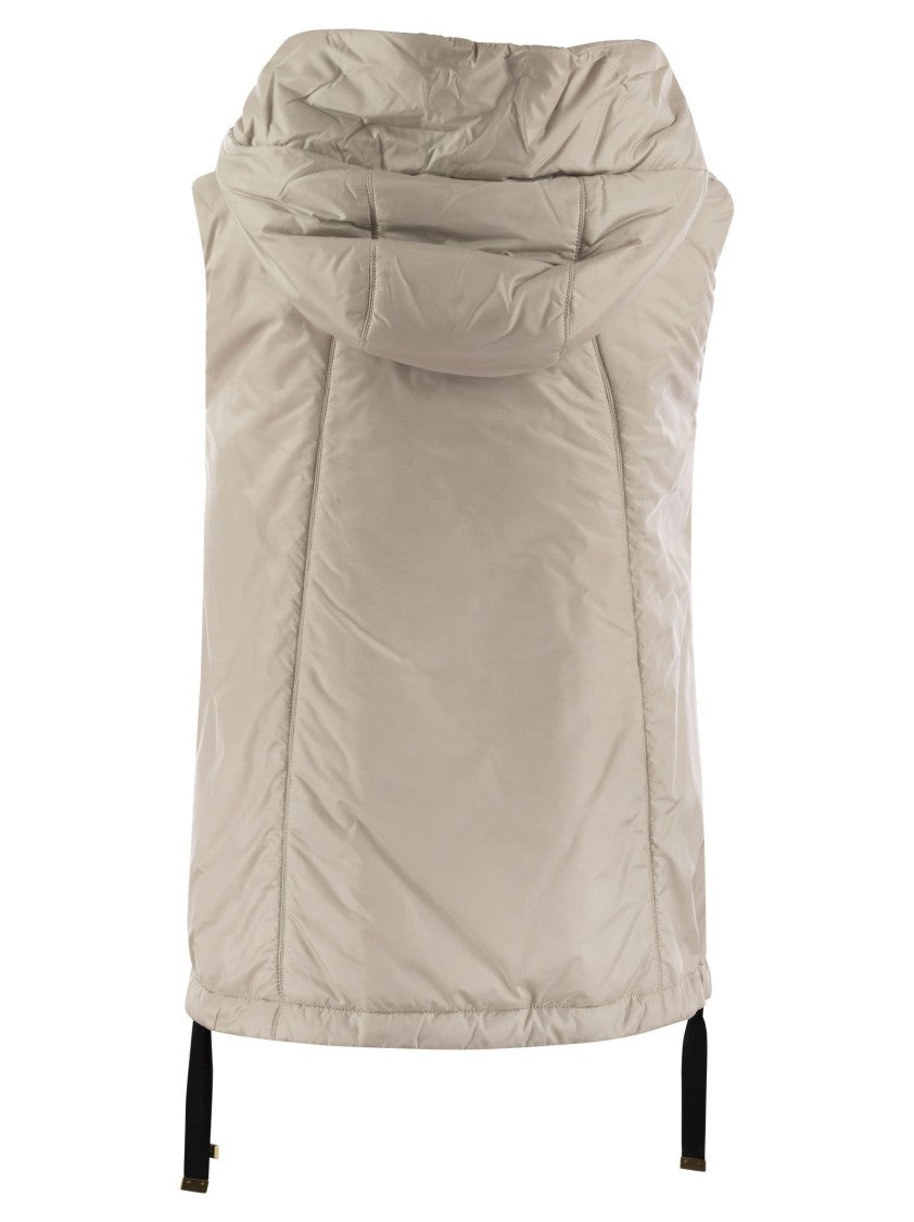 Max Mara Greengo - Sleeveless In Drip-Proof Technical Fabric