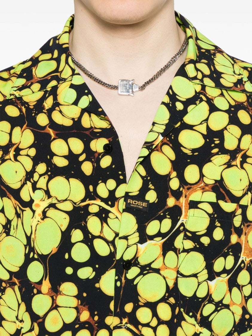 Martine Rose Bowling Shirt With Print