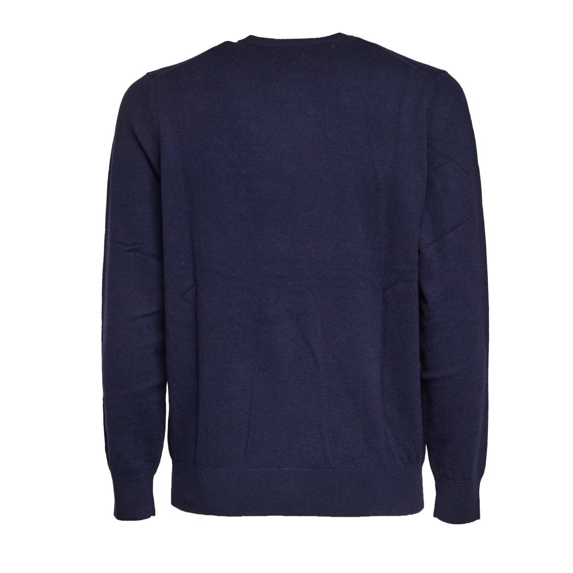 Mc2 Saint Barth Crewneck Sweater With Intricate Embroidery And Ribbed Accents