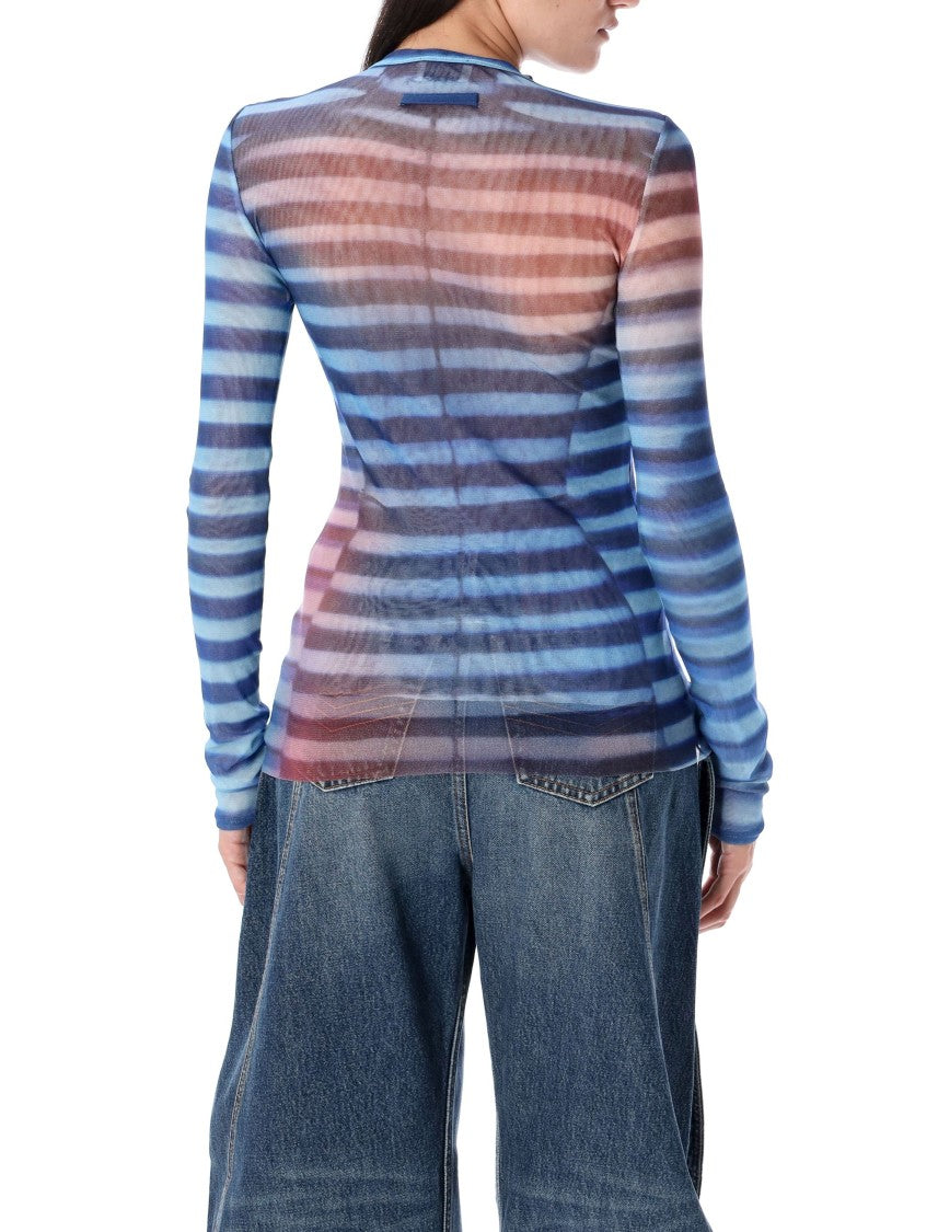 Jean Paul Gaultier Stirpe Air Ls Top