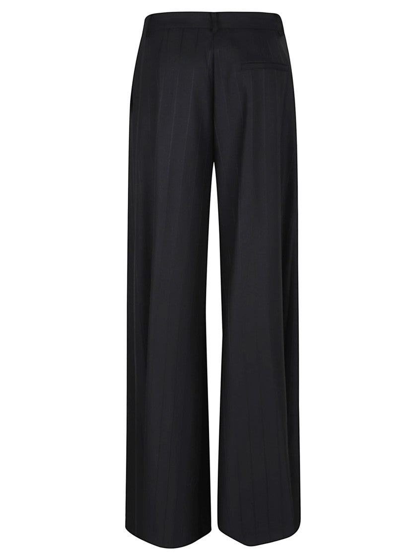The Andamane Pinstriped Jacquard Trousers