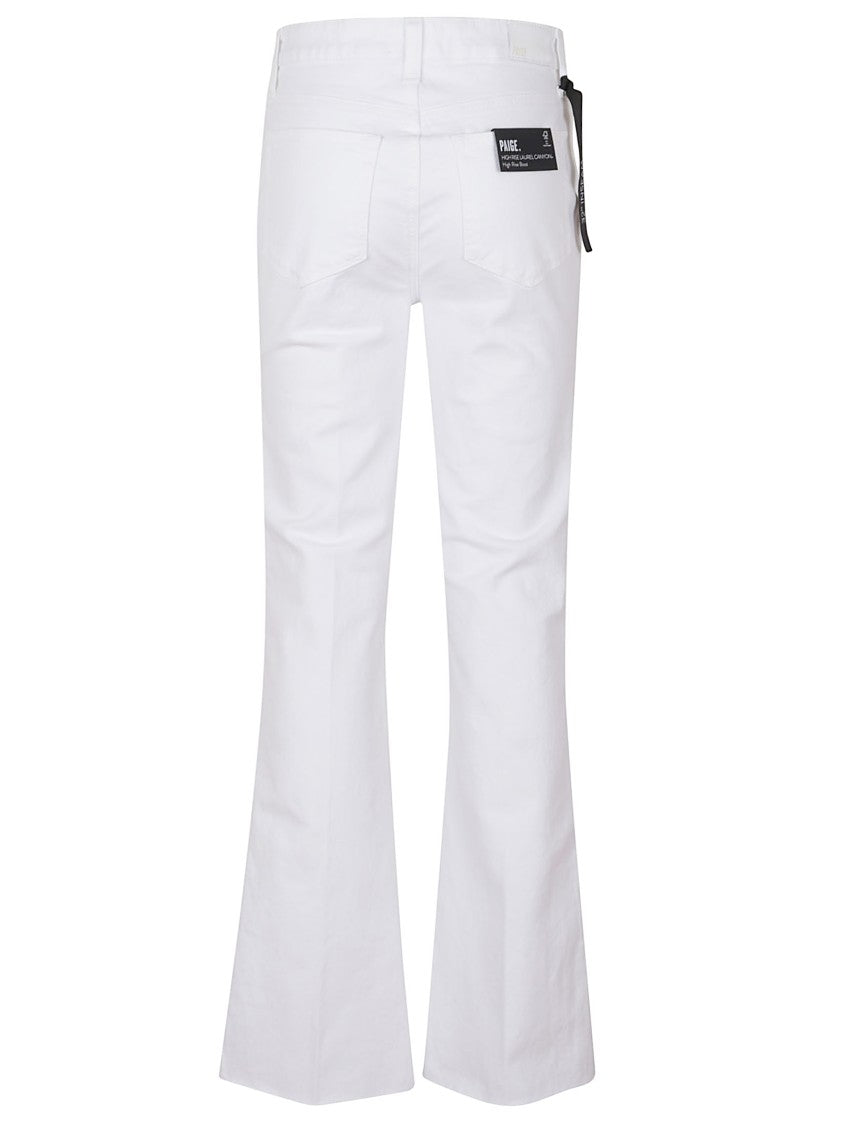 Paige Tailored Flared Pants With High Waist