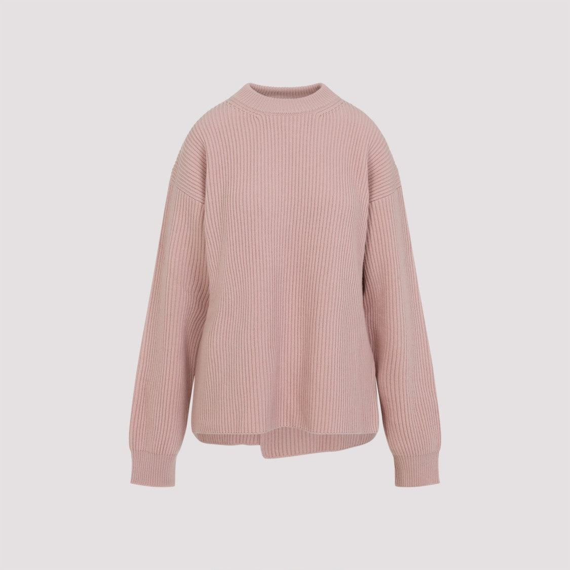 Jil Sander Powder Pink Wool Long Sleeves Cn Jumper