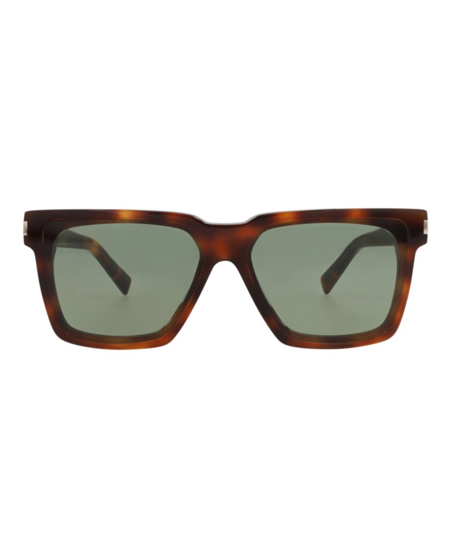 Saint Laurent Square-Frame Recycled Acetate Sunglasses