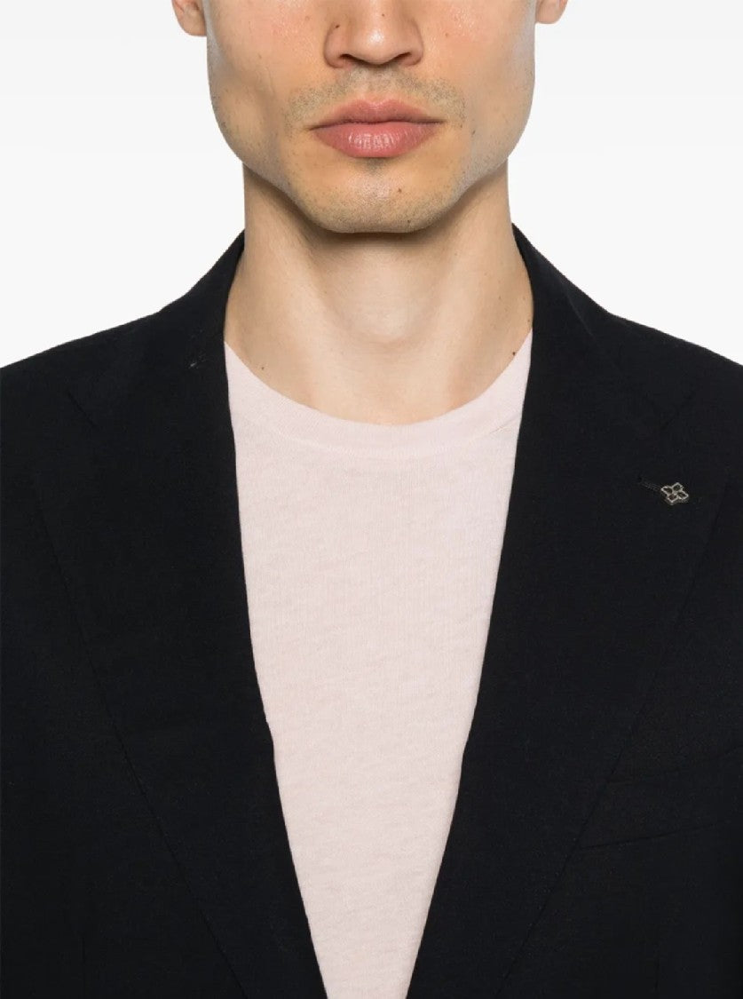 Tagliatore Tailored Black Suit
