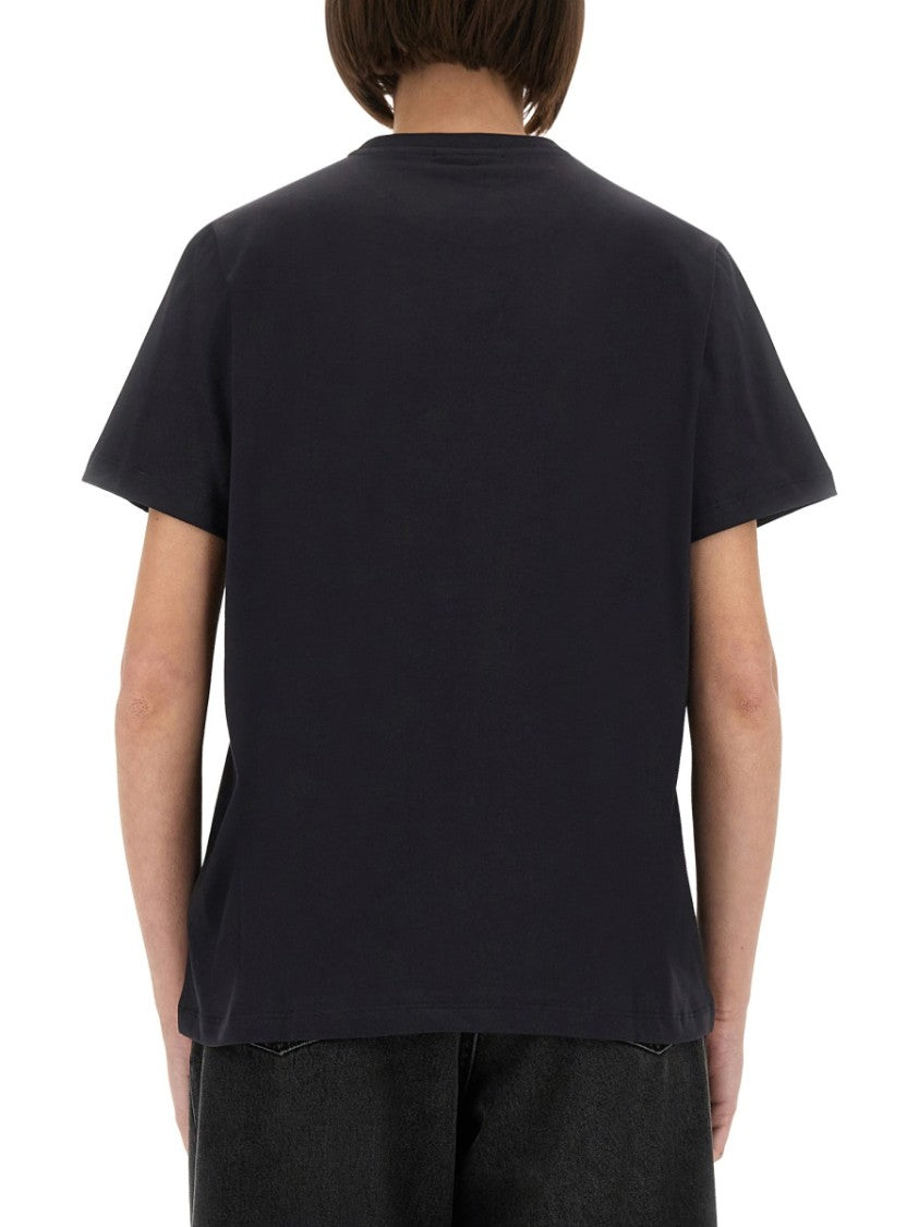 Ganni Playful Graphic Black T-Shirt