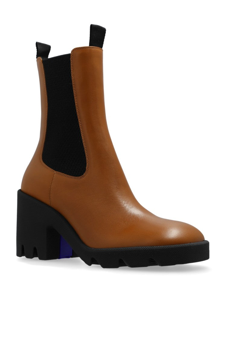 Burberry Chelsea' Platform Boots