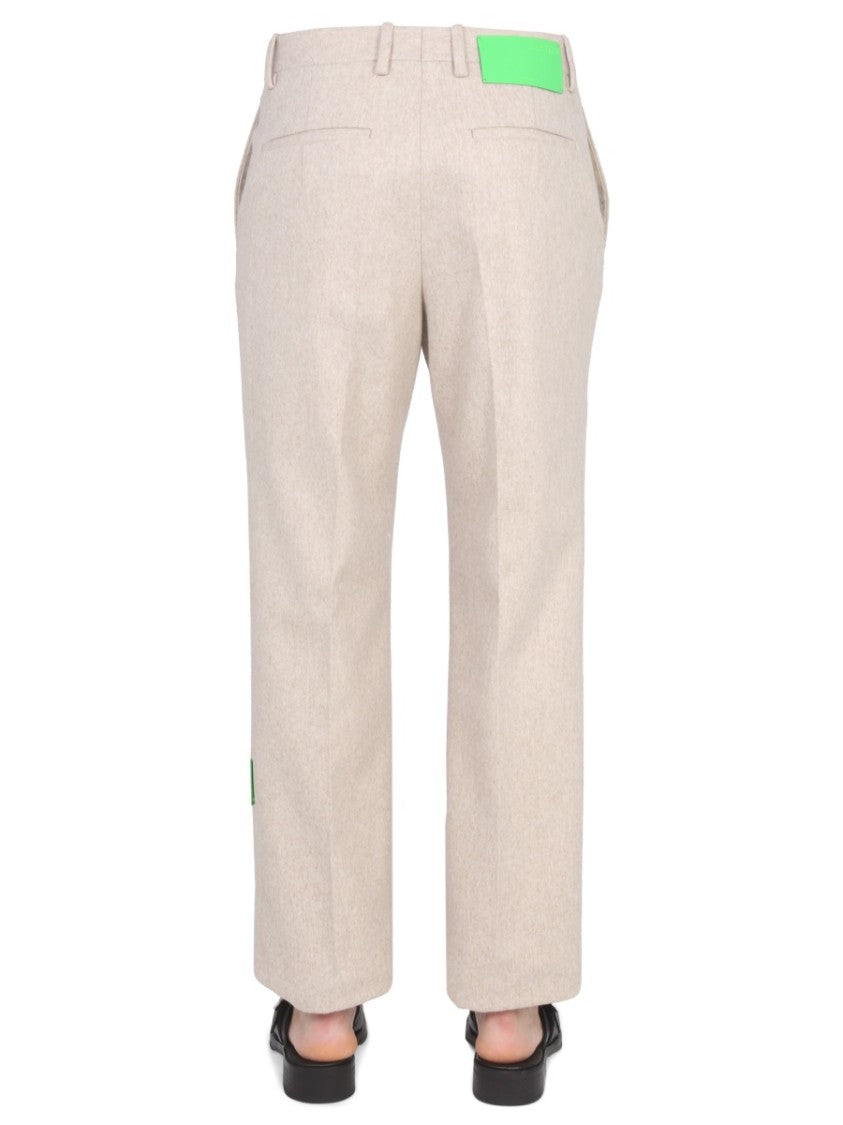 Off-White Tailored Slim Pants With Belt Loops