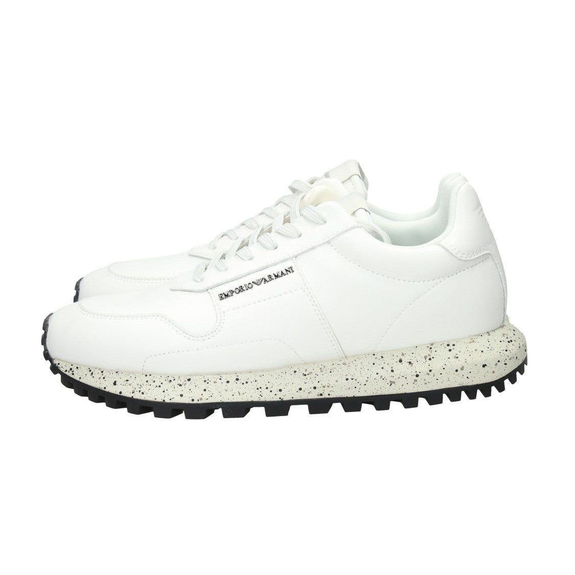 Emporio Armani Smooth Leather Sneakers