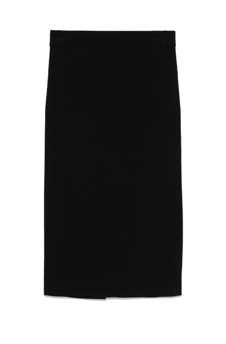 Max Mara Mid-Calf Fitted Skirt With Streamlined Silhouette