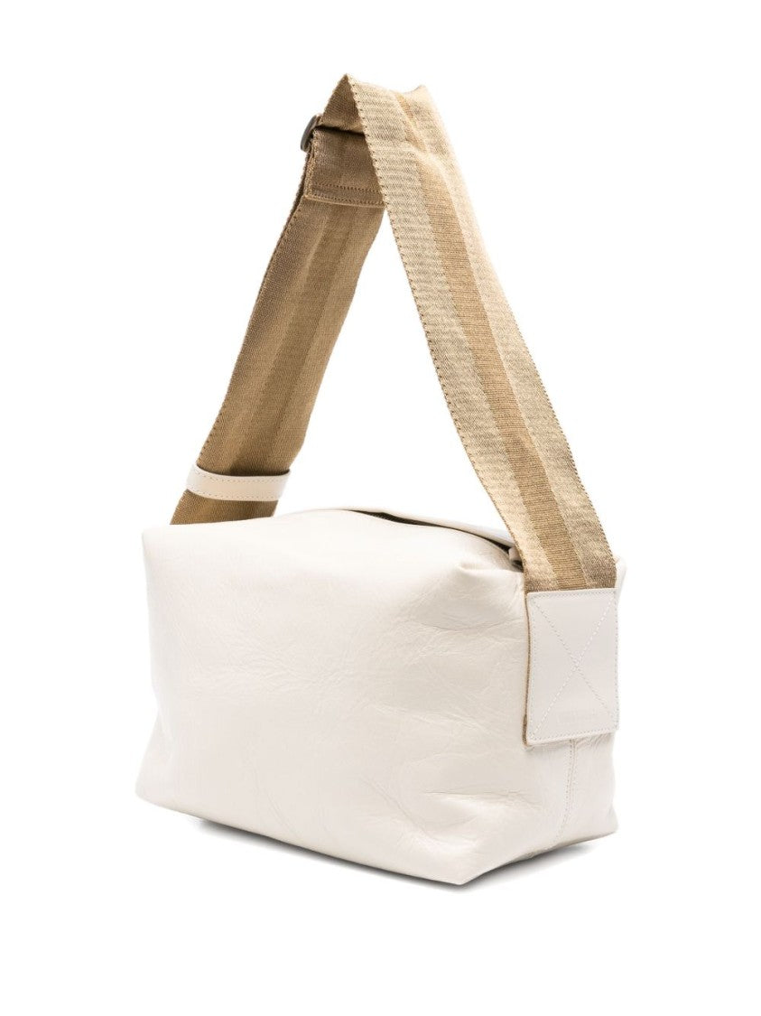 Uma Wang Shoulder Bag With Textured Strap