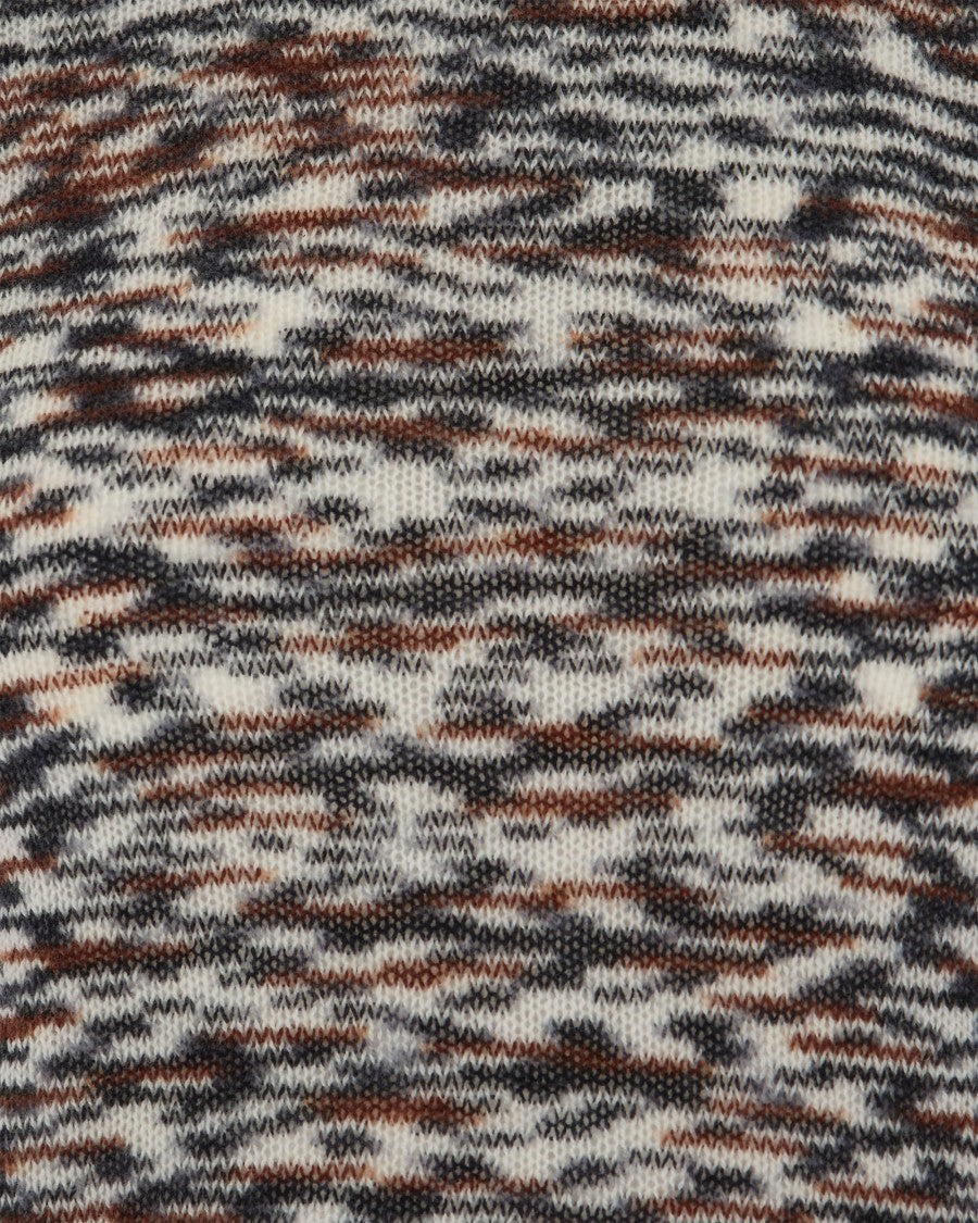 Missoni Multicolor Slub Pattern Sweater