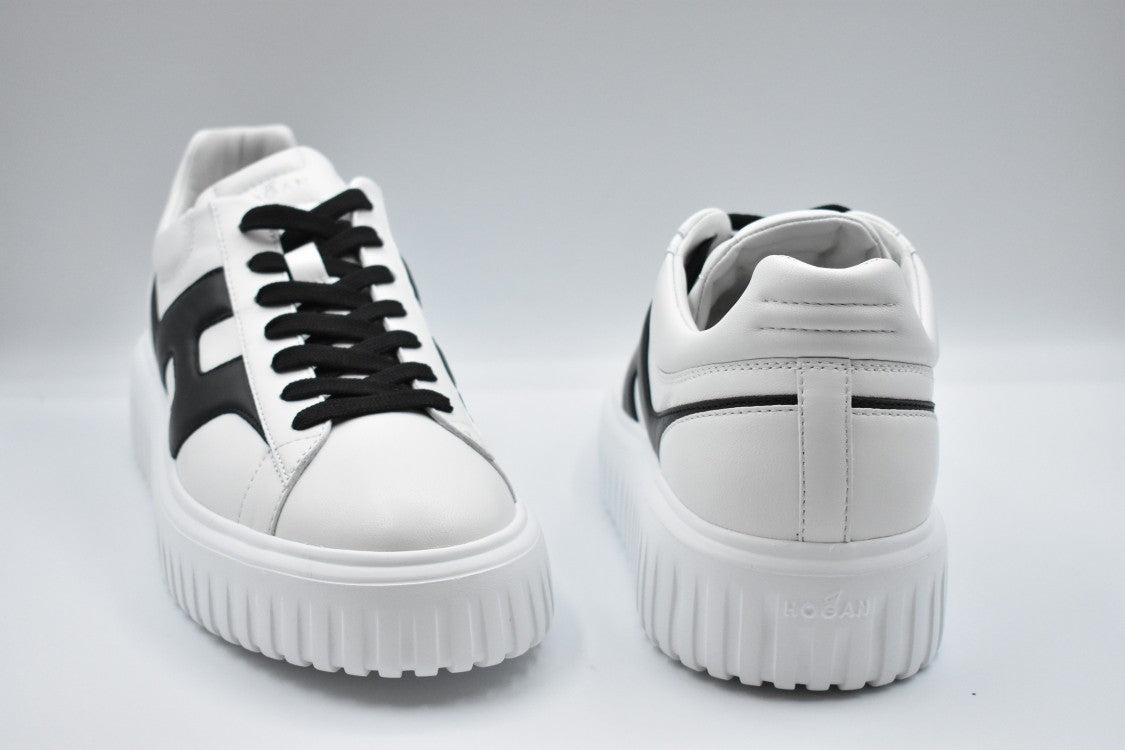 Hogan Black Sneakerswith Textured Sole