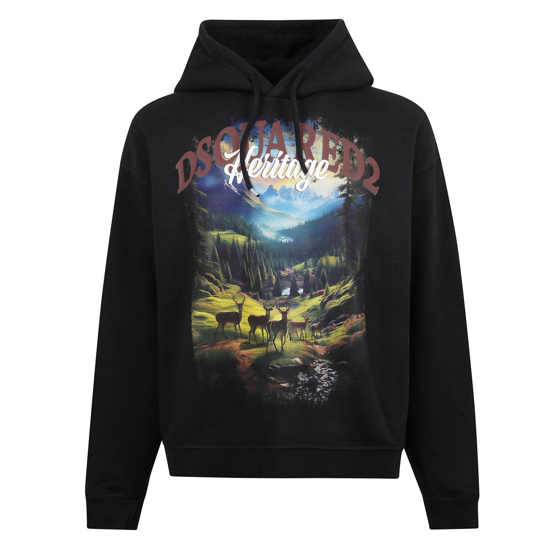 Dsquared2 Logo Print Hoodie