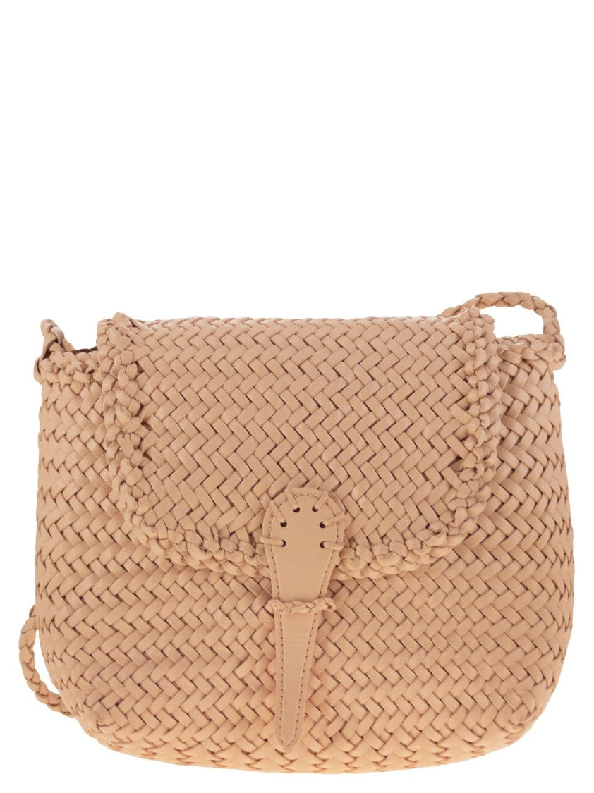 Dragon Mini City Bag - Woven Leather Bag
