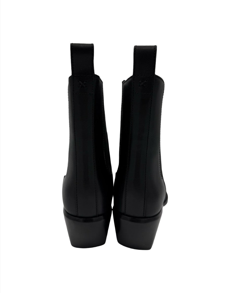 Rag & Bone Smooth Leather Chelsea Boot With Pointed Toe