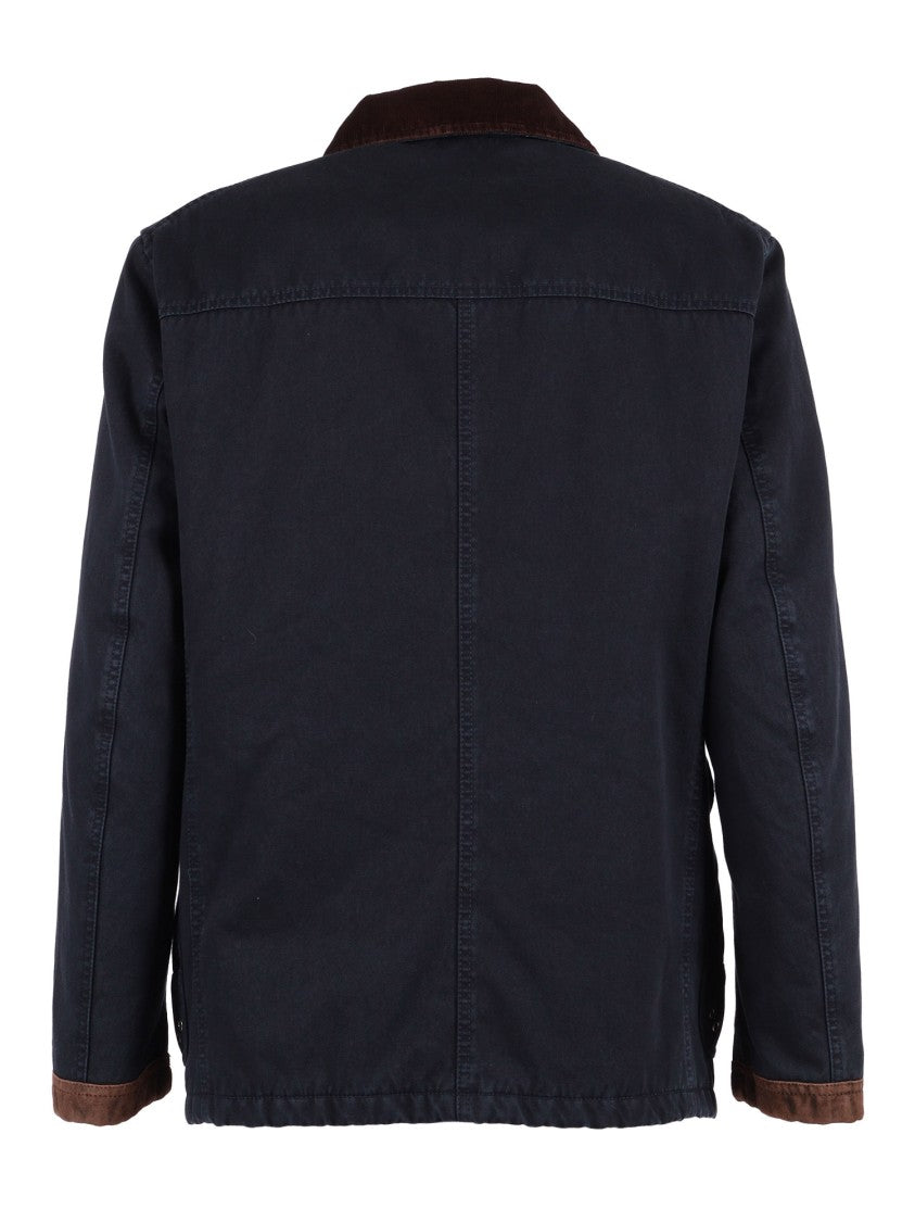 Fay 4 Hooks Archive Classic Button-Up Cotton Shirt