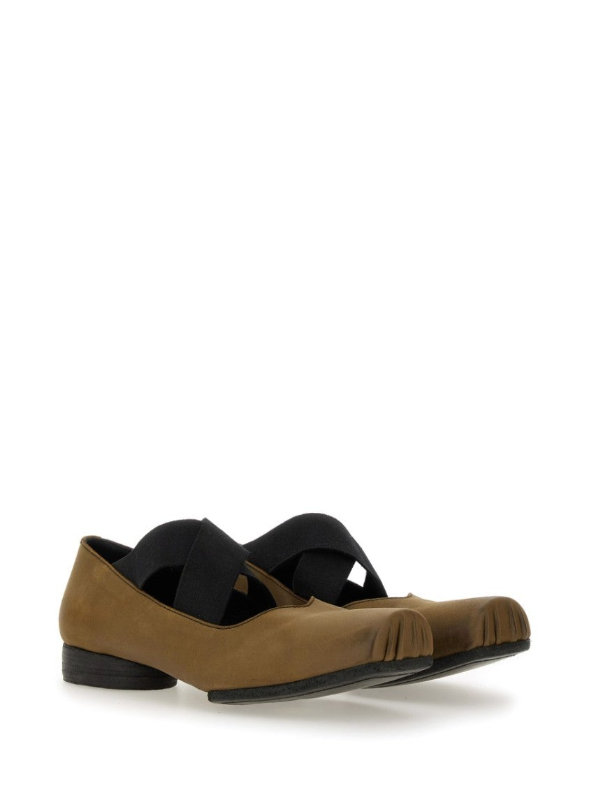Uma Wang Leather Ballerina