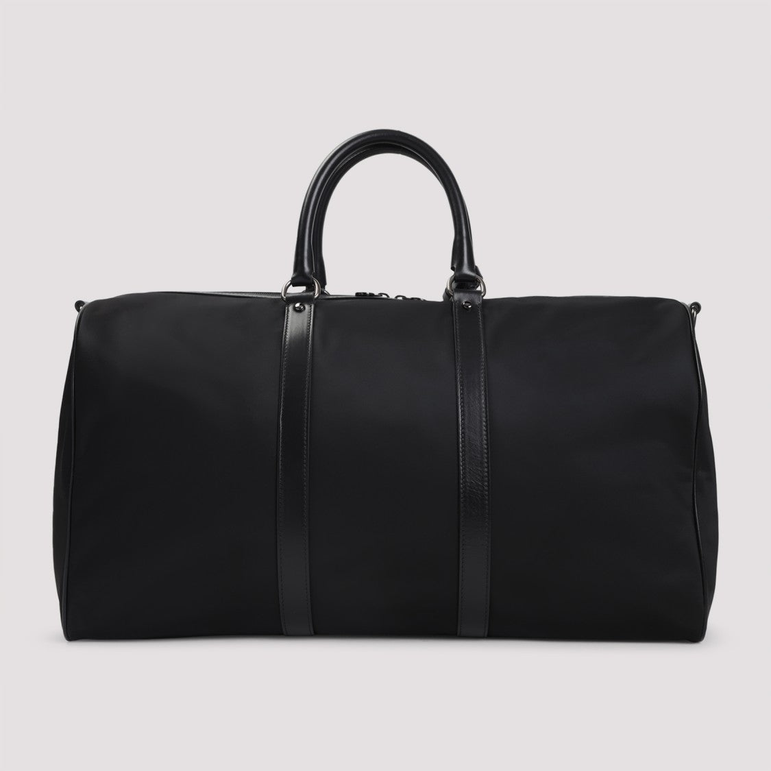 Kiton Black Polyamide Duffle Bag