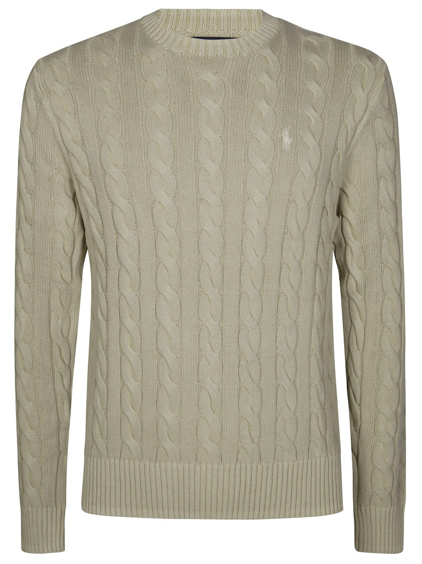 Polo Ralph Lauren Classic Round Neck Cable-Knit Sweater