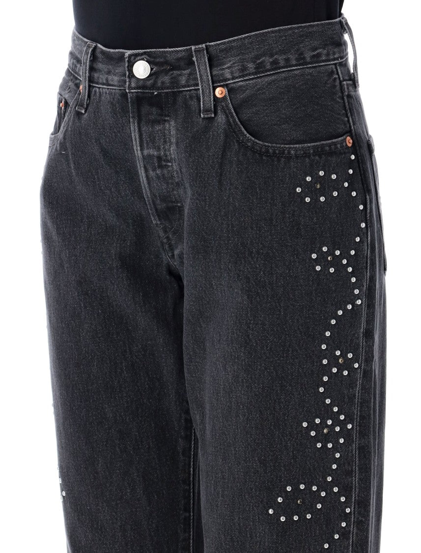 Levi's High-Waisted Straight-Leg Jeans