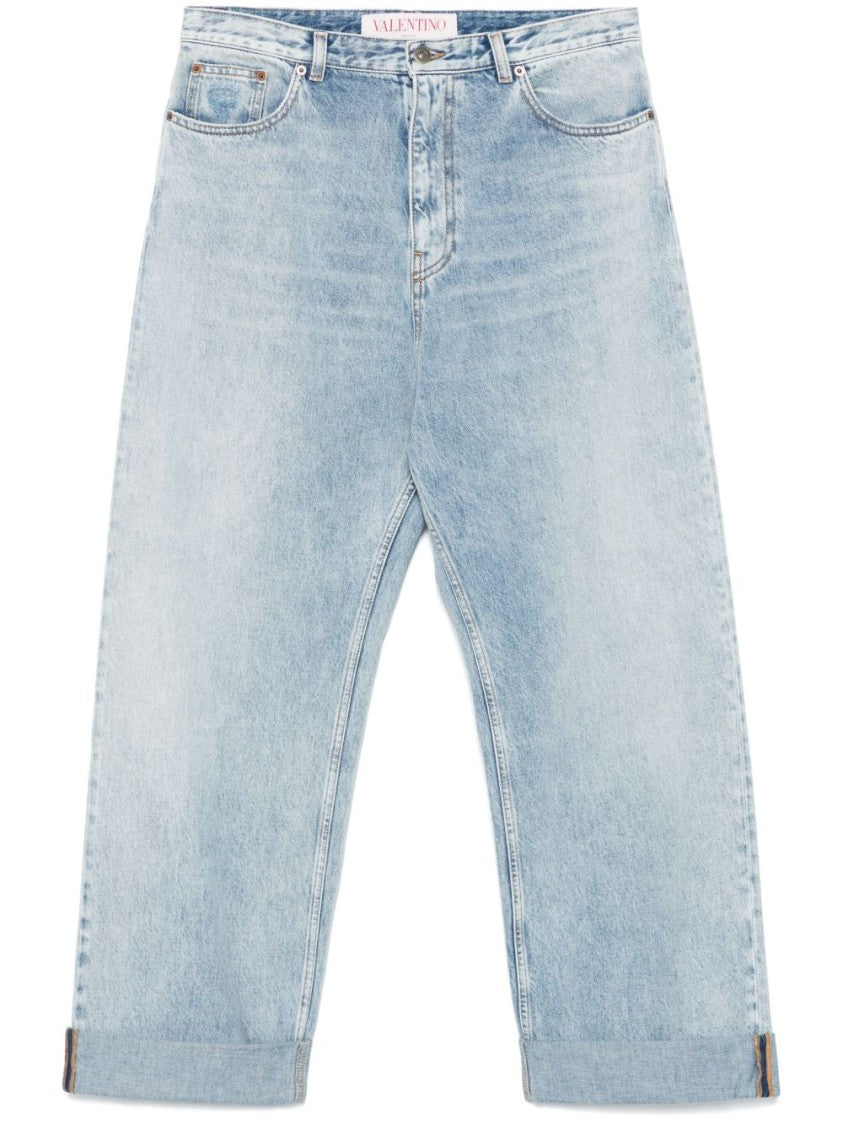 Valentino Wide-Leg Jeans