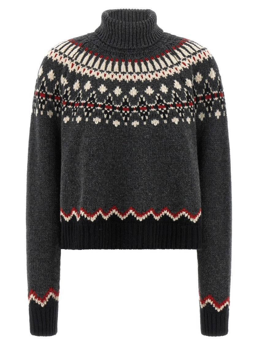 Alanui 'Sweet Winter' Turtleneck Sweater