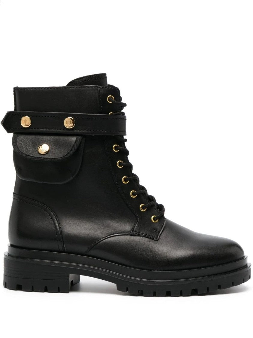 Lauren Ralph Lauren Burnished Calf Cammie Boots