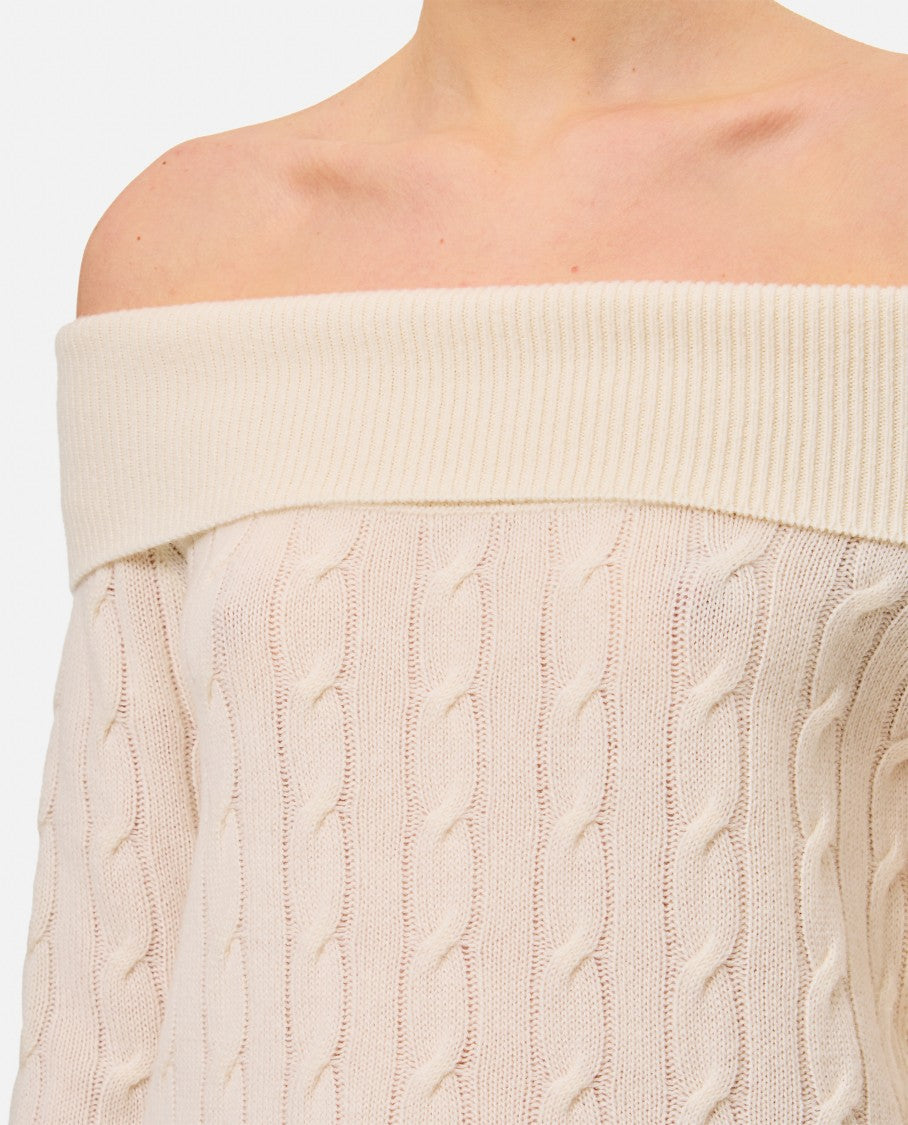Ralph Lauren Collection Off Shoulder Knit