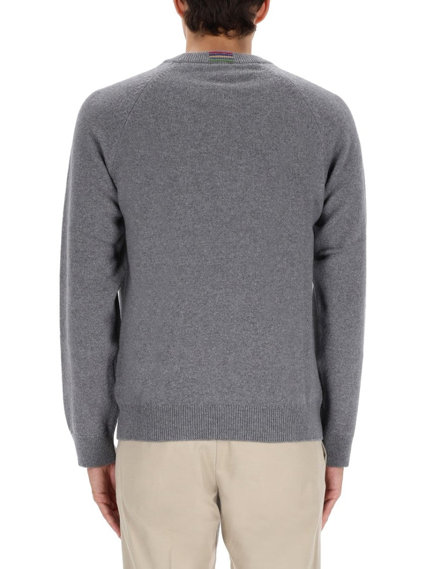 Ps Paul Smith Crew Neck Merino Wool Sweater