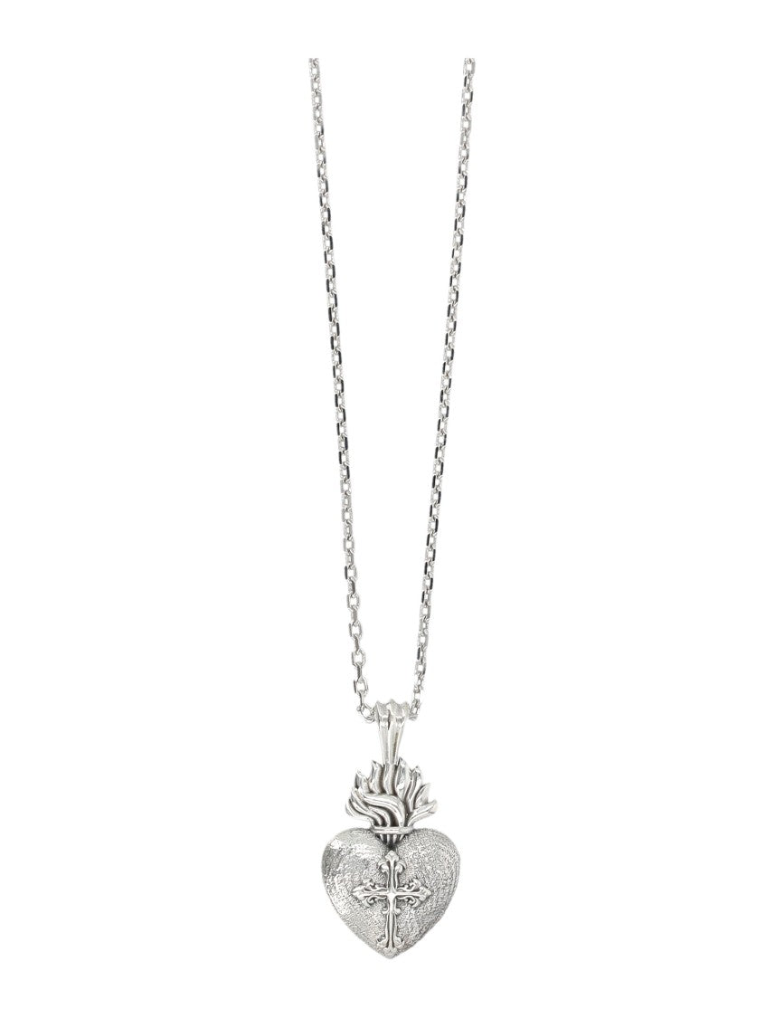 Emanuele Bicocchi Medium Sacred Heart Necklace