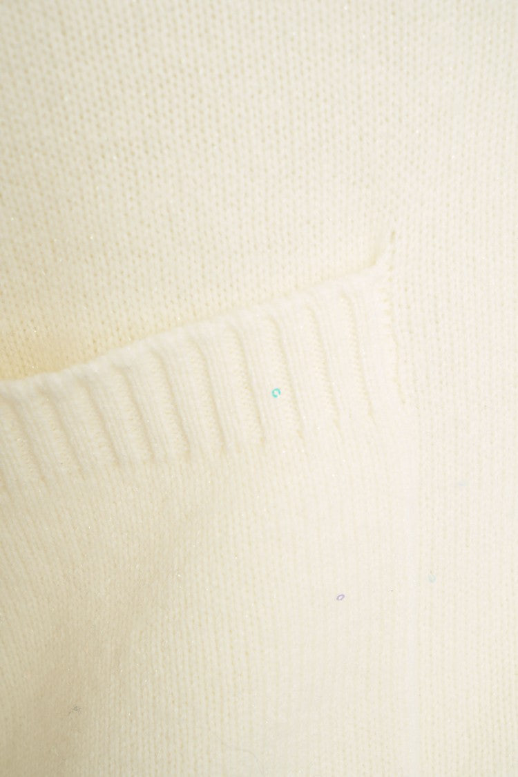 Kaos Textured Knit Cardigan With V-Neckline And Button-Down Design