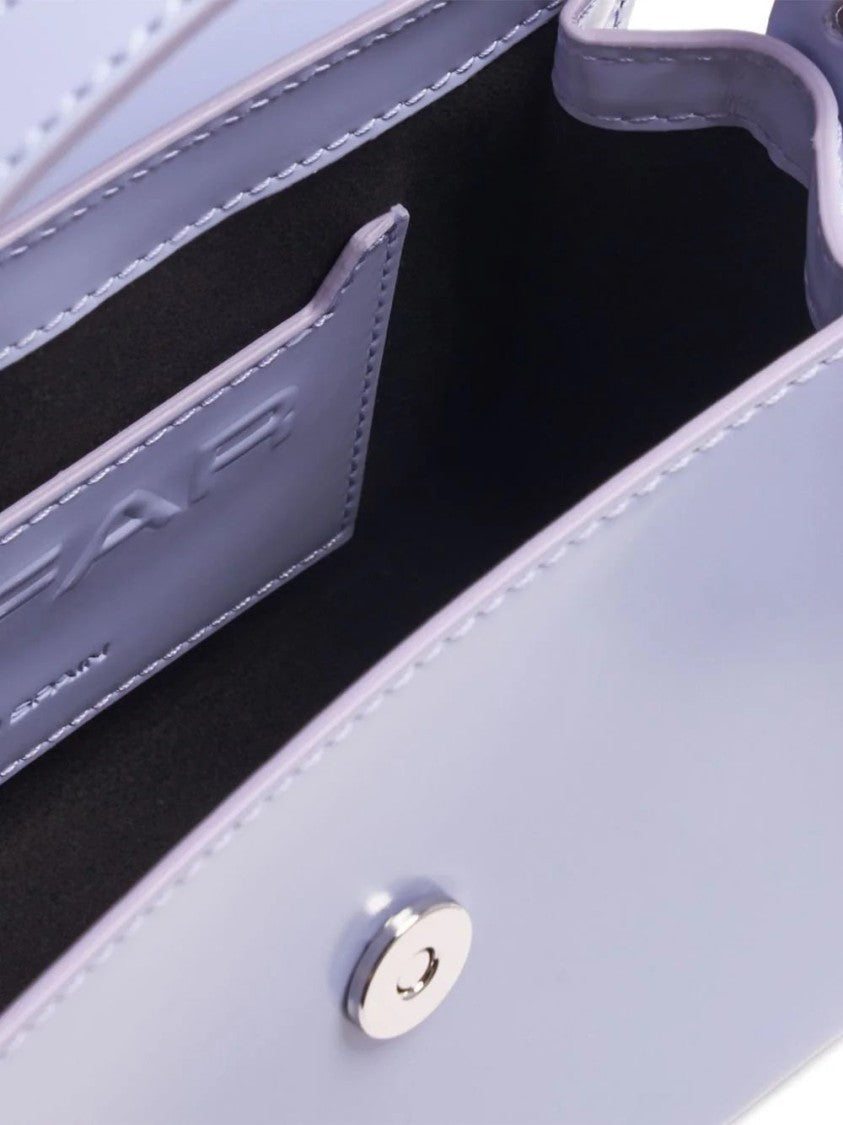 By Far Fran Bluebell Leather Handbag