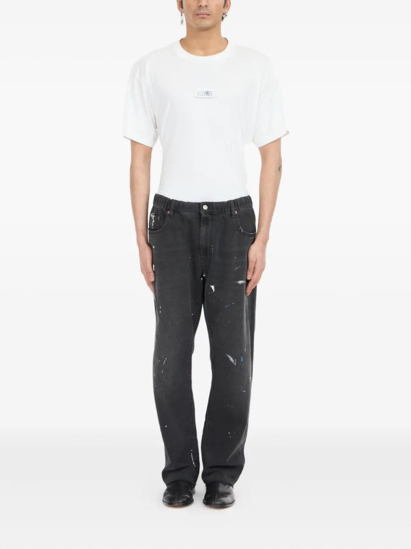 Mm6 By Maison Margiela Distressed Jeans