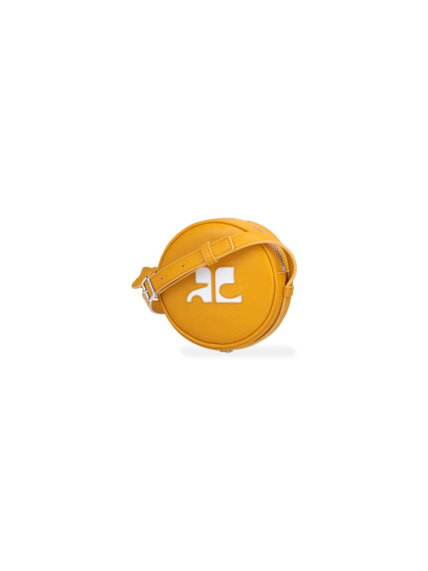 Courrèges "Reedition Circle" Mini Bag – Yellow