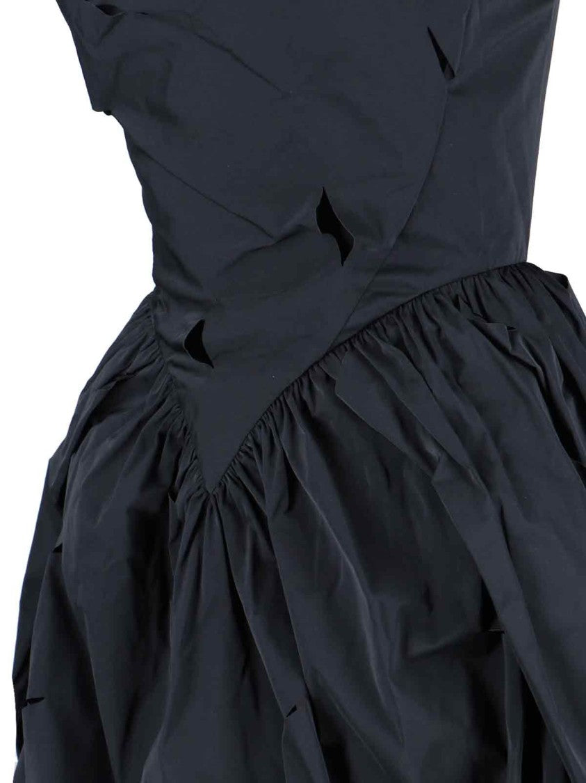Vivienne Westwood Asymmetric Midi Dress – Black