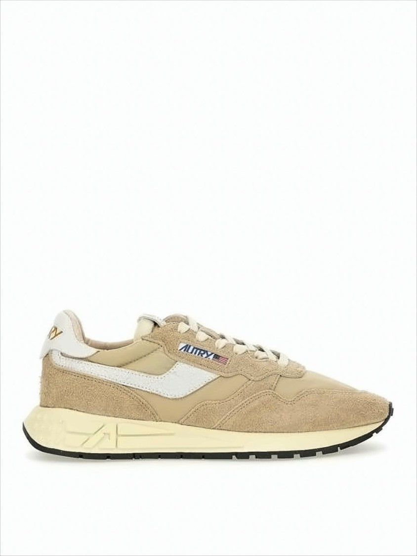 Autry Low-Top Suede And Nylon Sneakers With Textured Grip