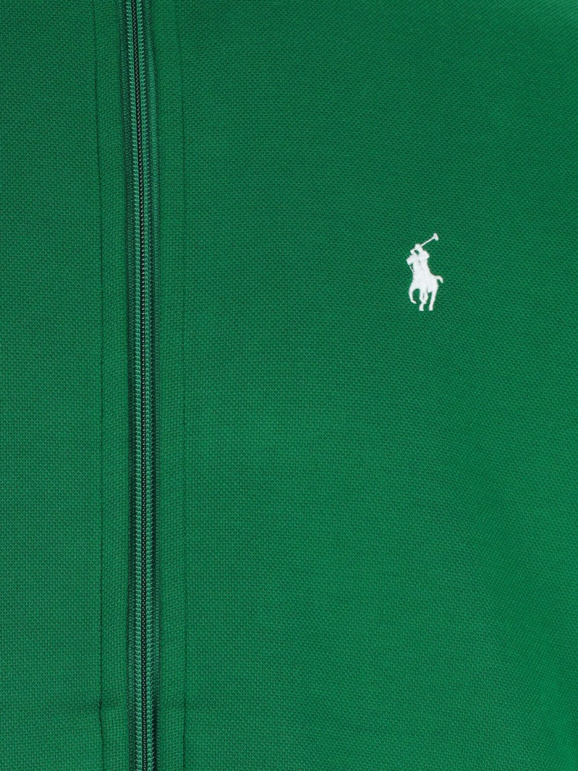 Polo Ralph Lauren Logo Zip Sweatshirt – Green
