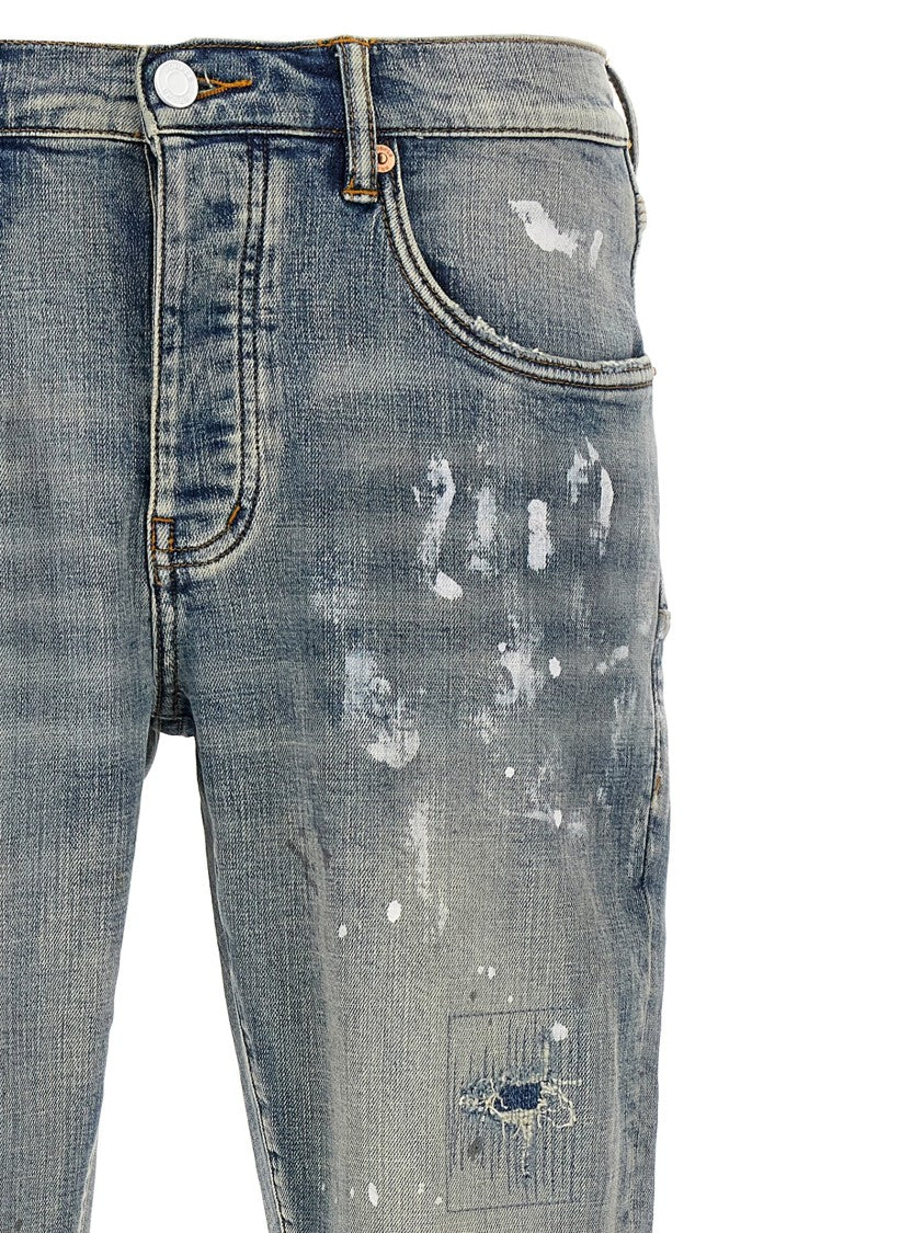 Purple Slim Fit Jeans