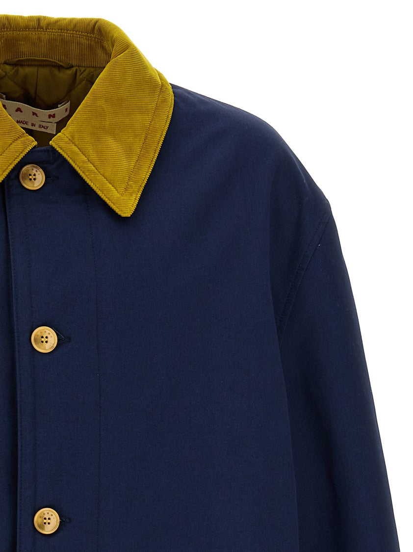 Marni Cotton Gabardine Parka