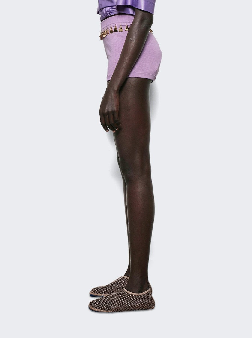 Rabanne Mini Shorts French Lavander