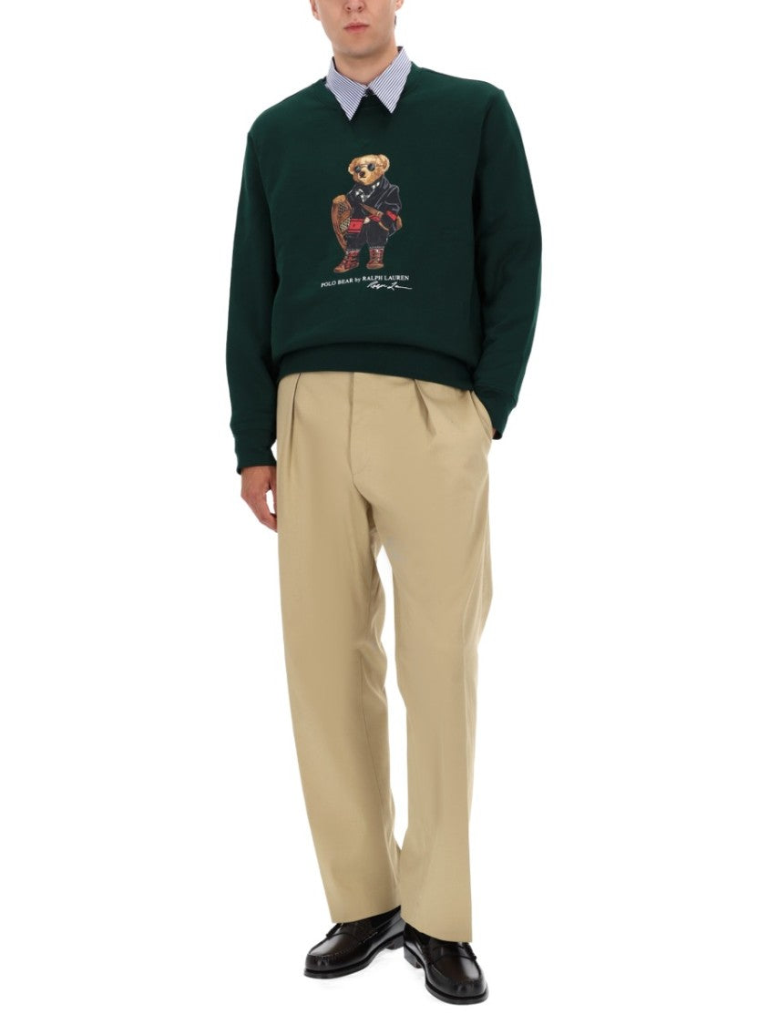 Polo Ralph Lauren Deep Green Crewneck Sweatshirt