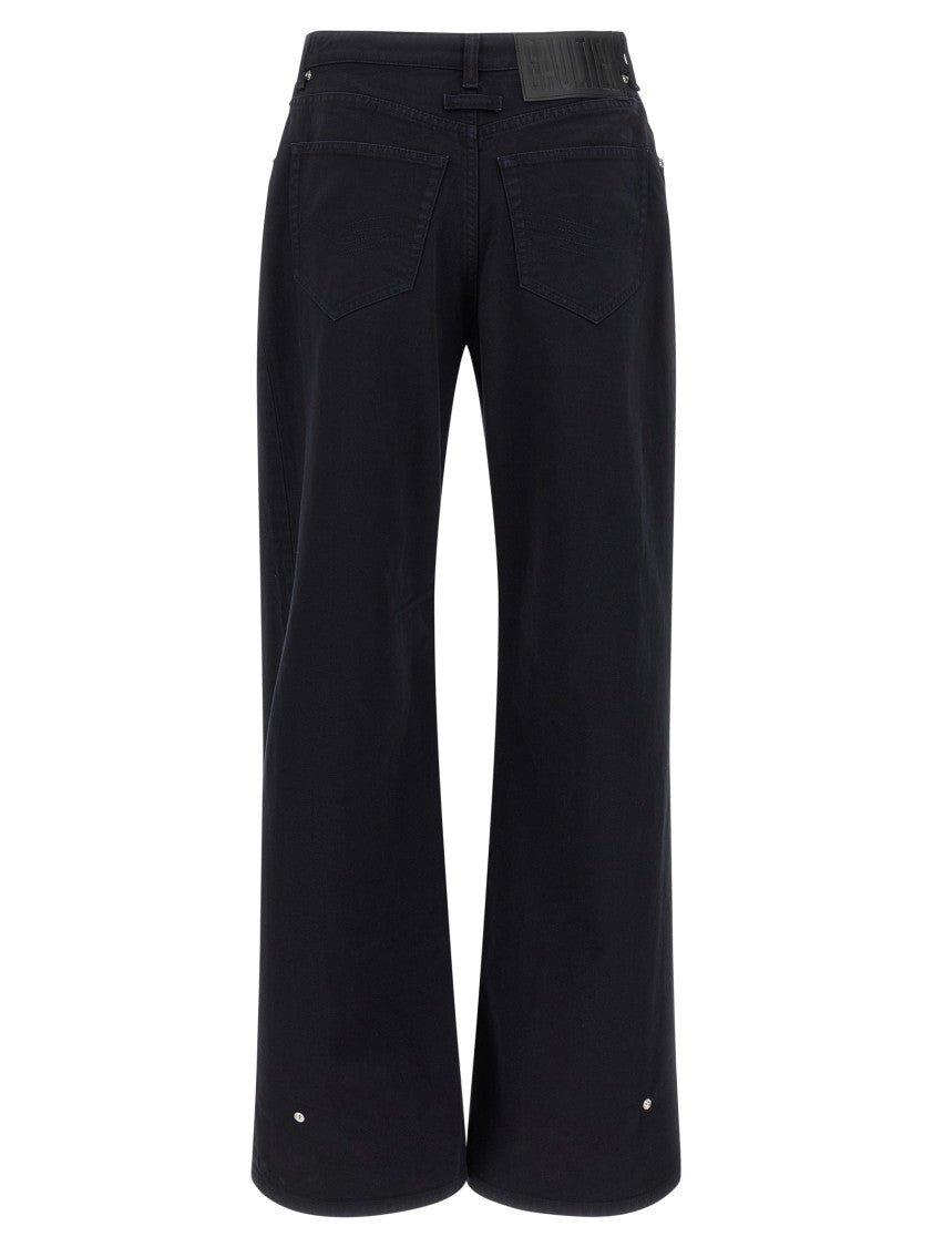 Jean Paul Gaultier 'The Snap-Button Denim' Jeans
